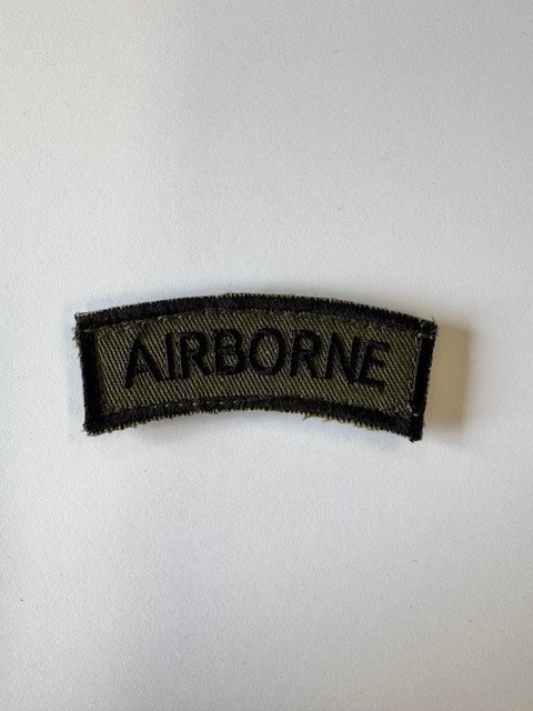 Airborne Schouderembleem Olive