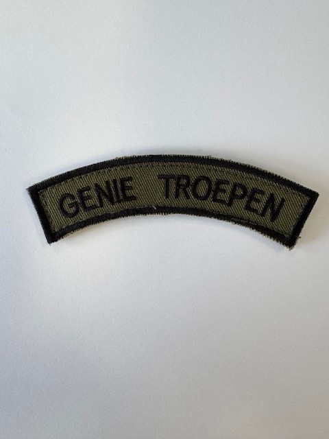 Genie Troepen Schouderembleem Olive